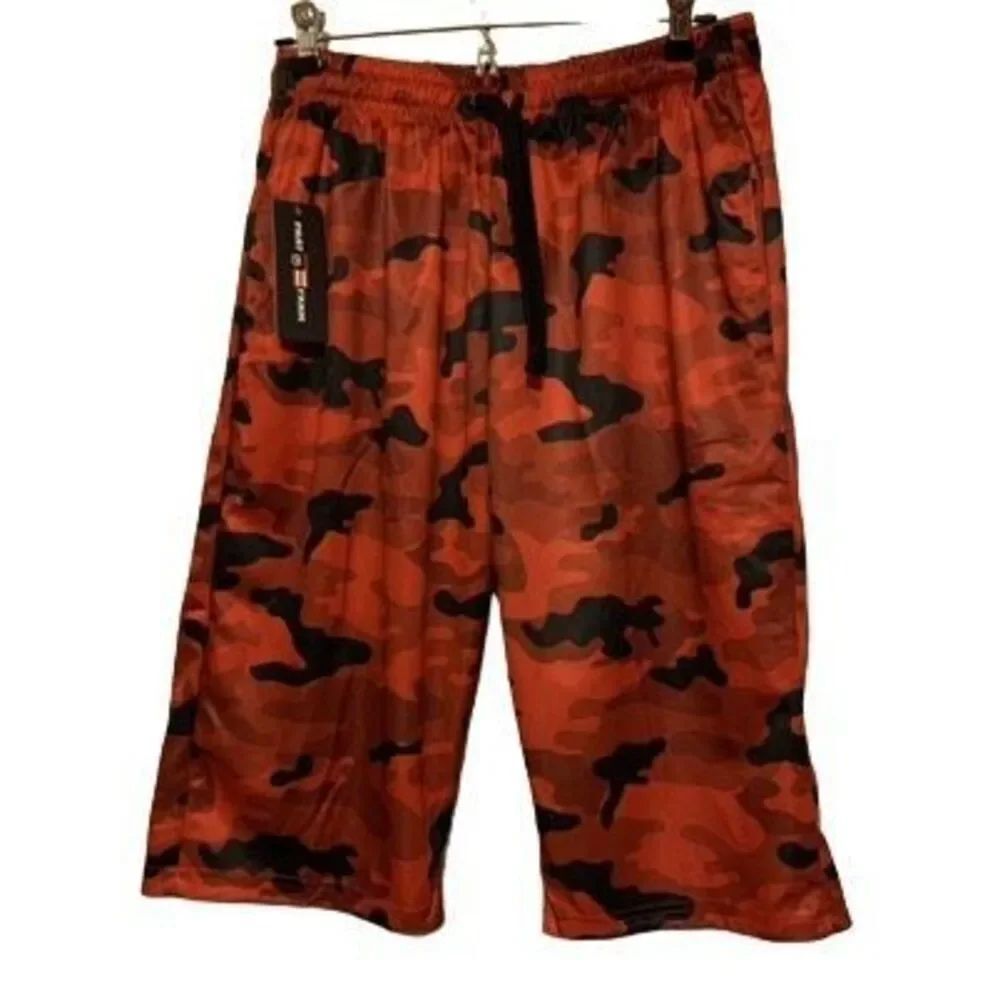 Phat Farm Size Medium Red Camouflage Shorts *New*